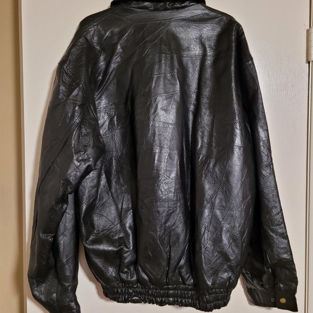 NWT!!  Napoline Leather Outfitters Genuine Leather jacket, 2XL